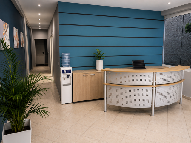 Medical practice reception